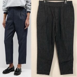 Brunello Cucinelli Women Pull On Baggy Molini Pants Size 12 Cotton Preppy